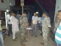 crude bomb attack at girl's home in madhya pradesh by army personnel
