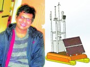 robot will save Ganga from being dirty, Mangal Kothari model udaipur
