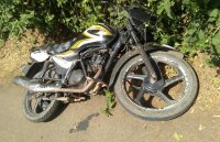 Road Accident in Jabalpur-Bhopal National Highway Near Narsinghpur,road accident in narsinghpur ,road accident in mp,bike accident in jabalpur one man death,crime,bike accident in national highway,Jabalpur,narsinghpur news,