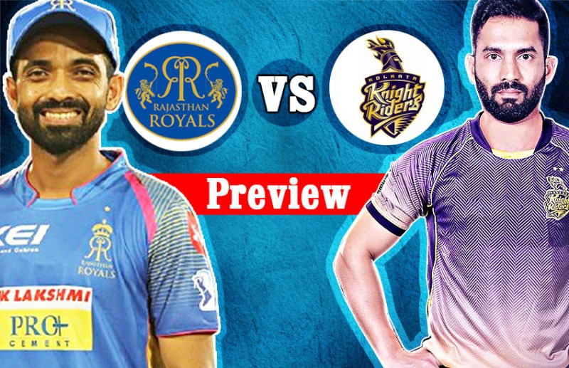 Rajasthan Royals to Face Kolkata Knight Riders at SMS stadium