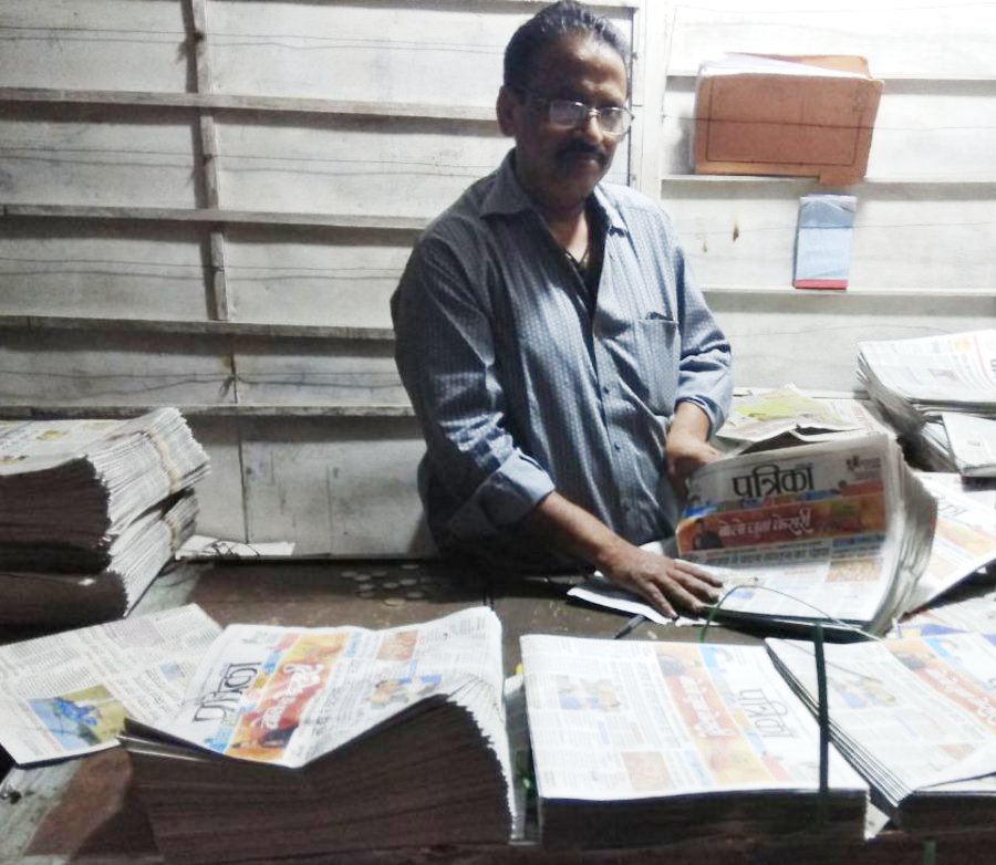 Patrika talk show: Hawkers spoke, Paper distribution has become passion