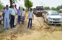 रेंगालपाली-बिलासपुर एनएच निर्माण का कार्य राजस्व विभाग की मनमानी