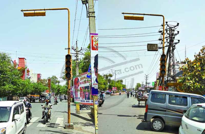 Bhilwara, bhilwara news, Traffic management disorder in bhilwara, Latest news in bhilwara, Bhilwara News in hindi, Hindi News in bhilwara, Latest hindi news in bhilwara