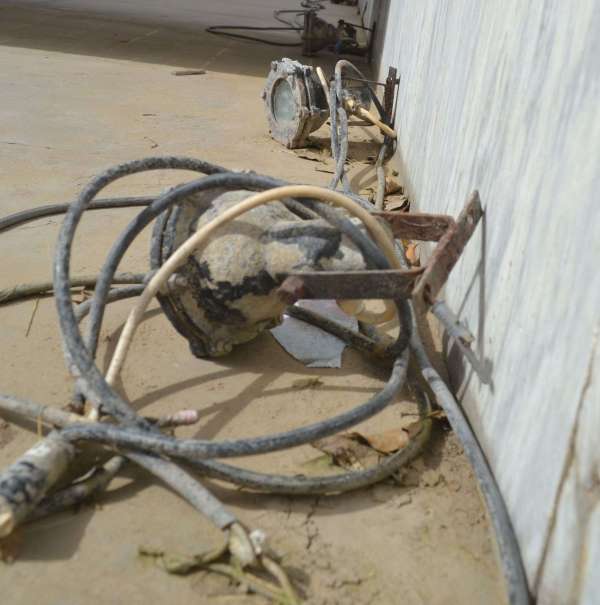 Photos of bad condition of children park in alwar