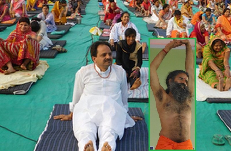 baba ramdev yoga program in karauli rajasthan