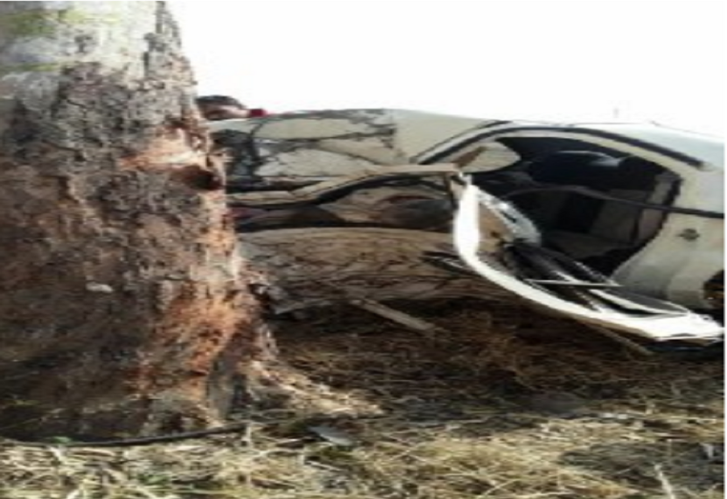 Car accident in Mirzapur