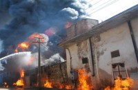 Government holding the Fire Act in Rajasthan No fire act causes of Death
