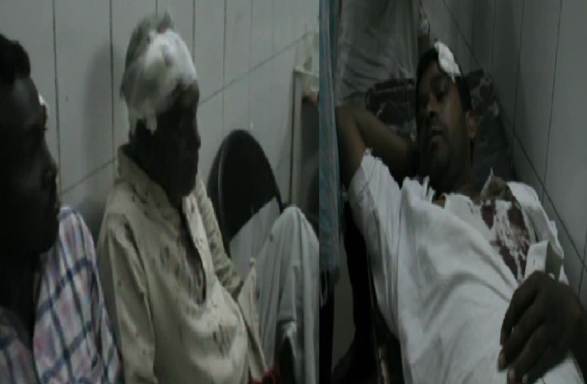 two side fight in ballia firing and fire 6 injured in this violence