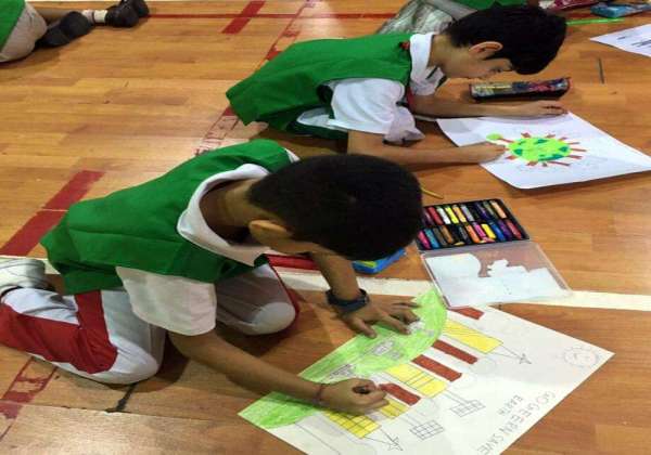 ainting compition on Earth Day news