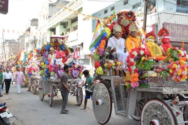 panchkalayanak mahotsav krishan nagar vasupujya jain mandir satna