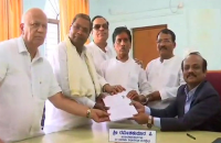 Karnataka assembly elections CM Siddaramaiah files nomination