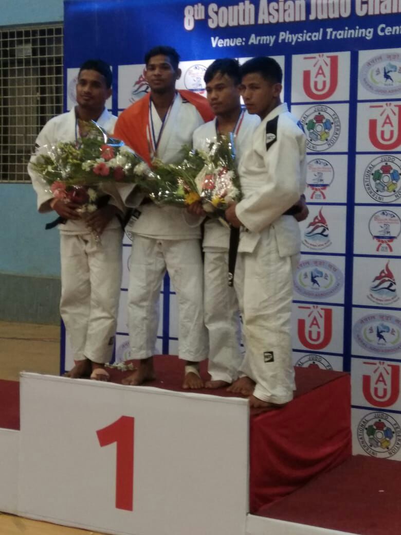 Judo gold medalist Vijay Yadav