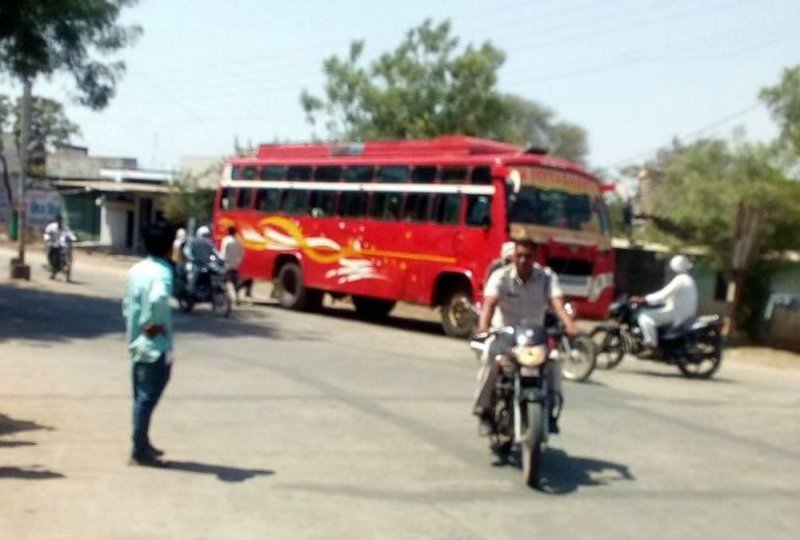 bus stand