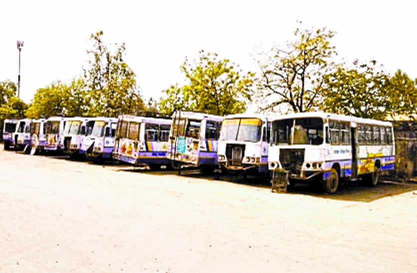 bhilwara, bhilwara news, Only one booking in buses in bhilwara,  Latest news in bhilwara, Bhilwara News in hindi, Hindi News in bhilwara, Latest hindi news in bhilwara