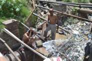 pics of wasted water in the drain