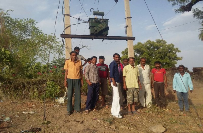 Transformer removed employee in Korra Rampur dumped for twenty days