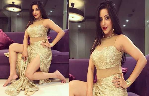 भोजपुरी एक्ट्रेस मोनालिसा ने लाल गाउन में डाली ऐसी तस्वीर, इंस्टाग्राम यूजर्स करने लगे गालीगलौच