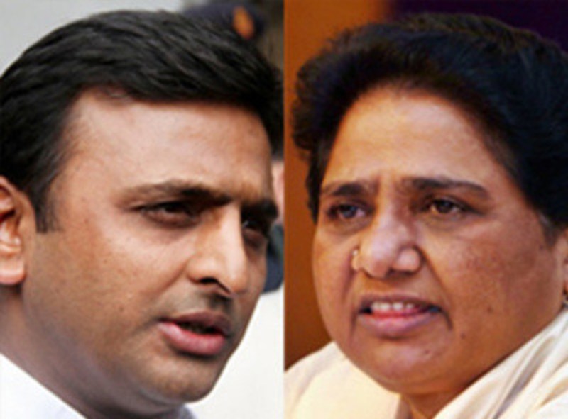 mayawati and akhilesh