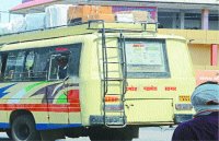 E way Bill transport of goods by buses due to fear of checking