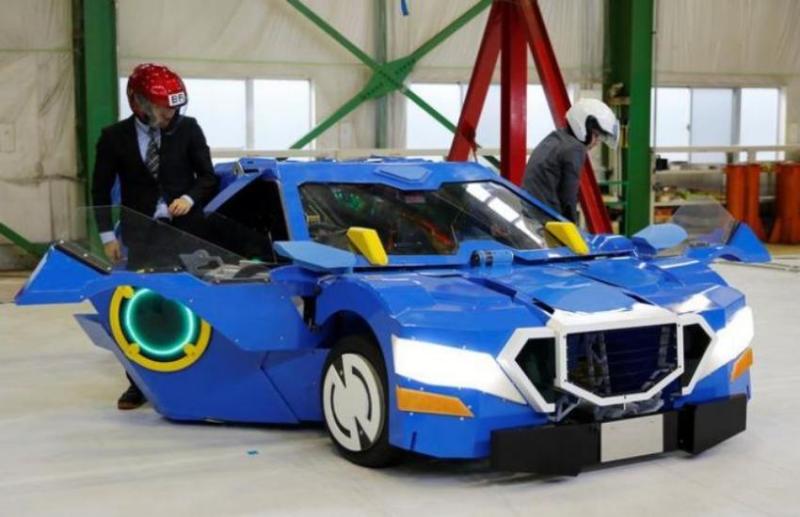 Transformer Robot Sports Car