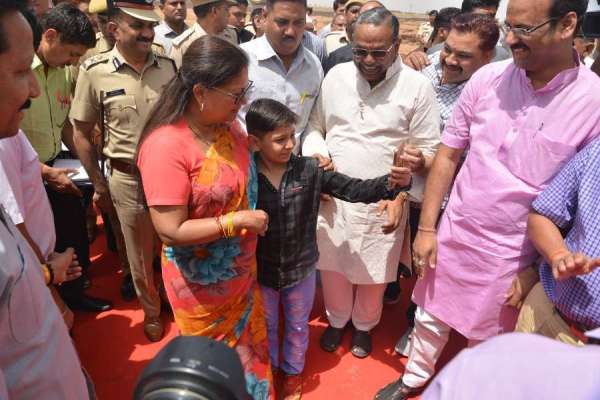 Chief Minister Vasundhara Raje