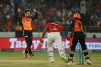 sunrisers Hyderabad beat kings Xi punjab in low scoring match by 13run