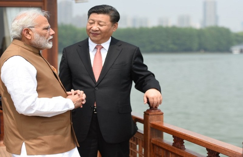 Jinping with Modi