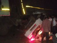 Six including Groom Died in Road accident on NH 7 in Satna District