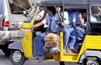 school kids in auto
