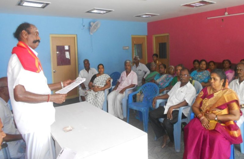 Meeting of Tamil Nadu Mazdoor Welfare Organization