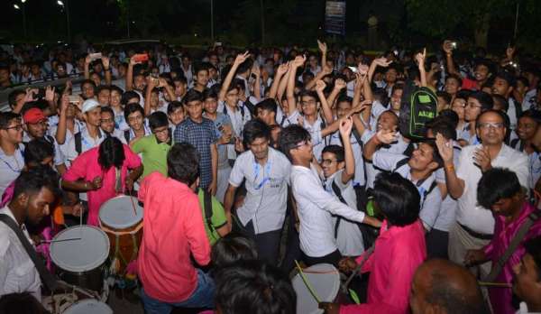 JEE MAINS Result celebration in kota