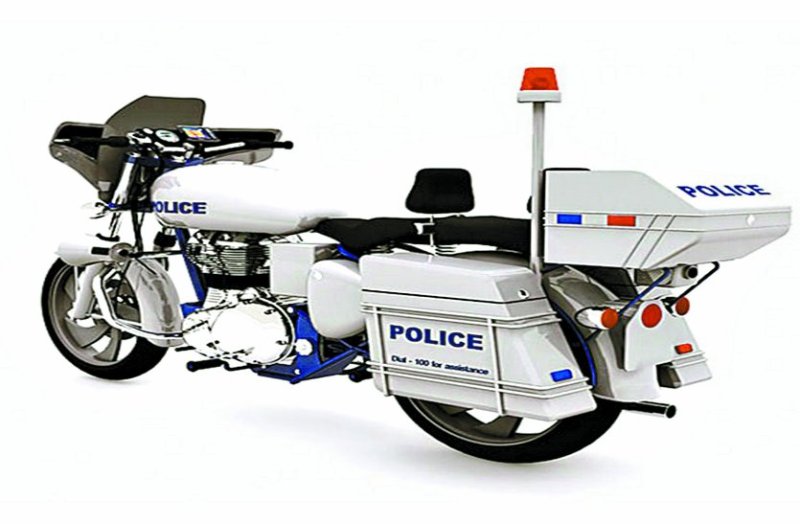 police bike