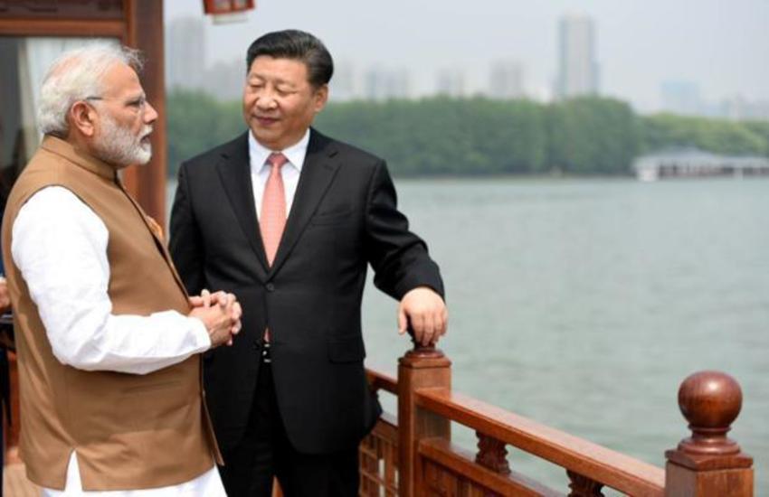 PM Modi with xi Jinping