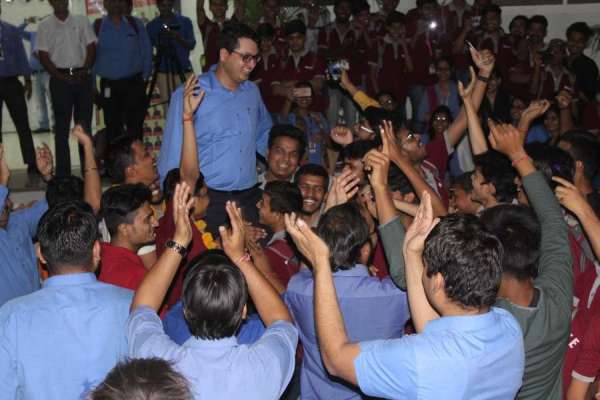 JEE MAINS Result celebration in kota