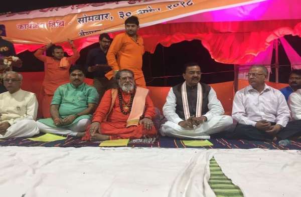 अन्नपूर्णा मंदिर के कार्यक्रम में भी शामिल हुए डिप्टी सीएम केशव प्रसाद मौर्या