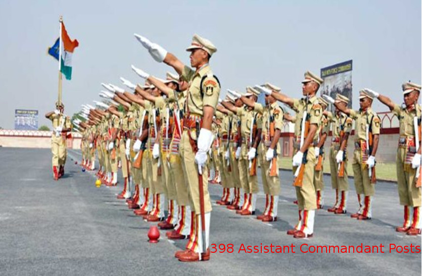 398 Assistant Commandant posts