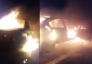 Burning Car