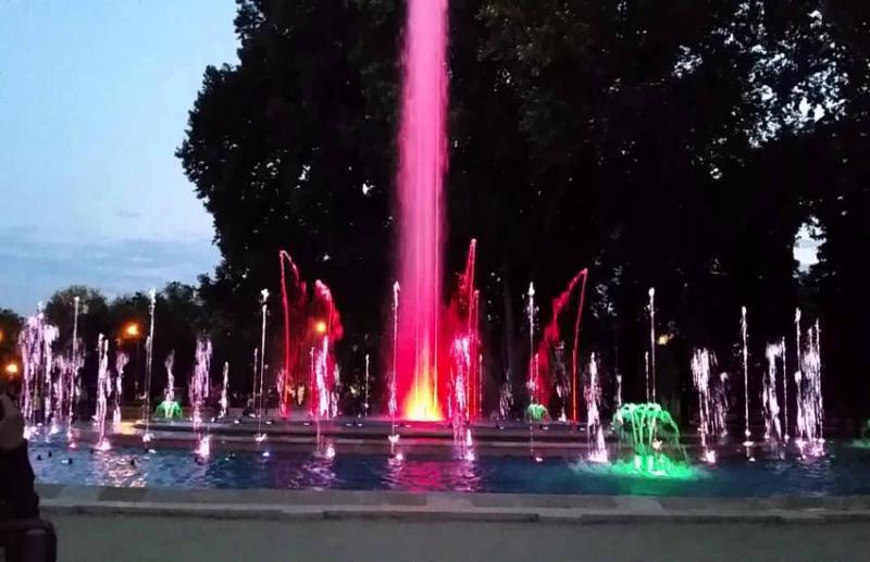 musical fountain