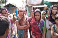 Ward off the road for water