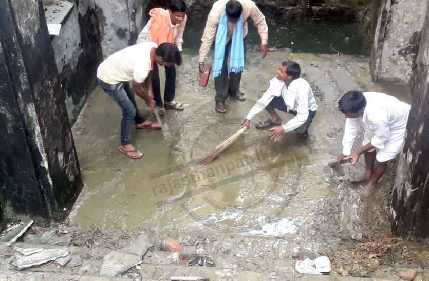 Amritam Jalm campaign in bhilwara