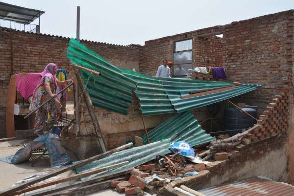 Alwar storm : Photos of heavy storm in alwar