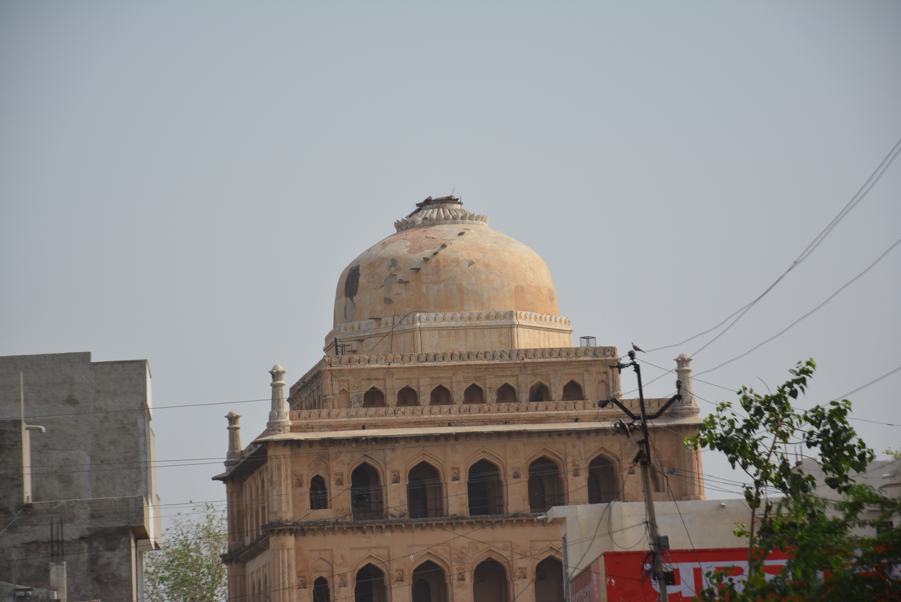 Loss to historical monuments in alwar