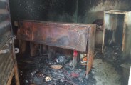 Fire in house