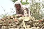 swacch bharat mission 87-year-old woman making toilet near home