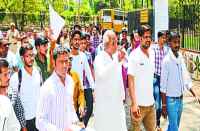 Dalit organizations scolded demonstrations in bhilwara