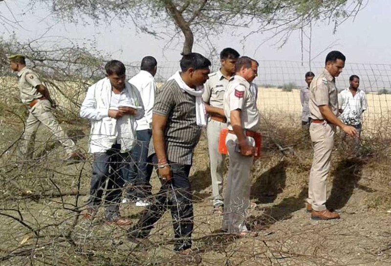 घटना स्थल का जायजा