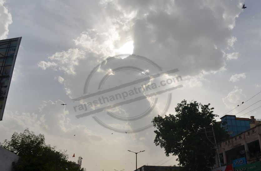 Storm and rain in bhilwara