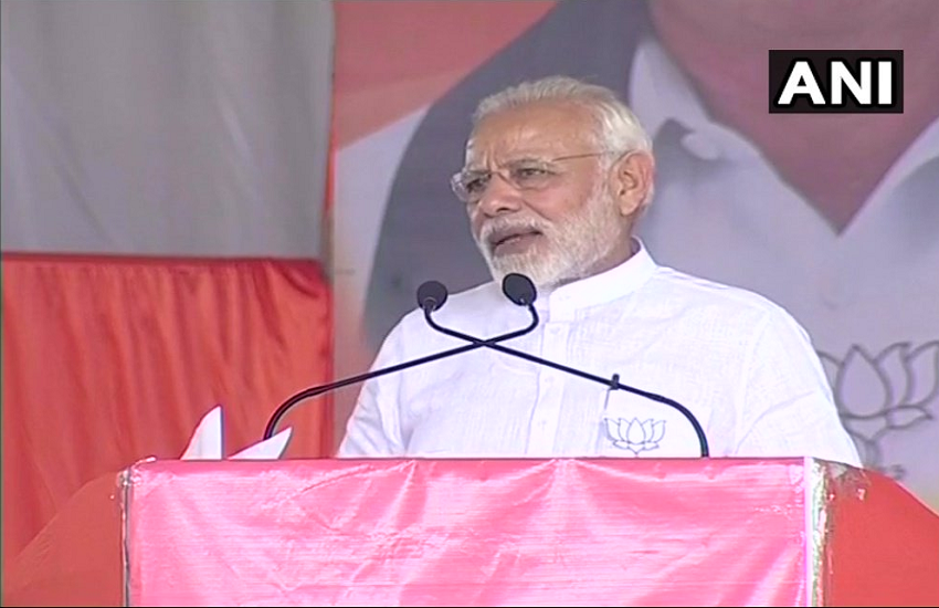 VIDEO: कर्नाटक में मोदी ने कांग्रेस पर साधा निशाना, पूछे ये सवाल