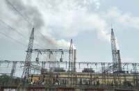 दर्री स्थित पावर प्लांट में आग लग गई