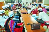 Mass movement about problems Aap in bhilwara